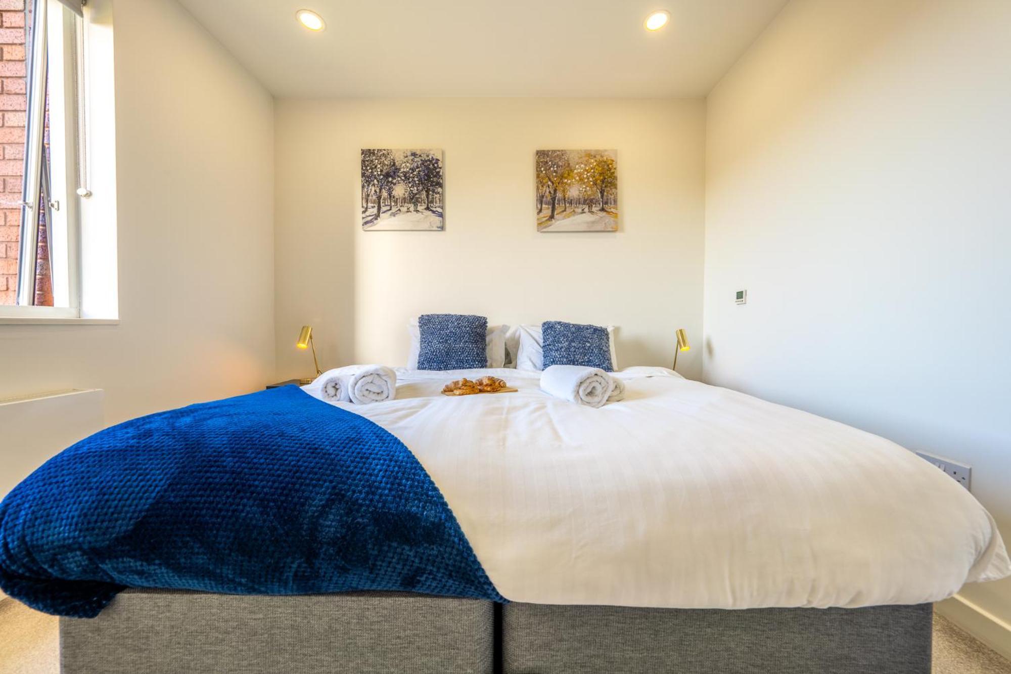 Luxury 1 Bedroom Serviced Apartment With Roof Terrace & Gym Stevenage Exteriér fotografie