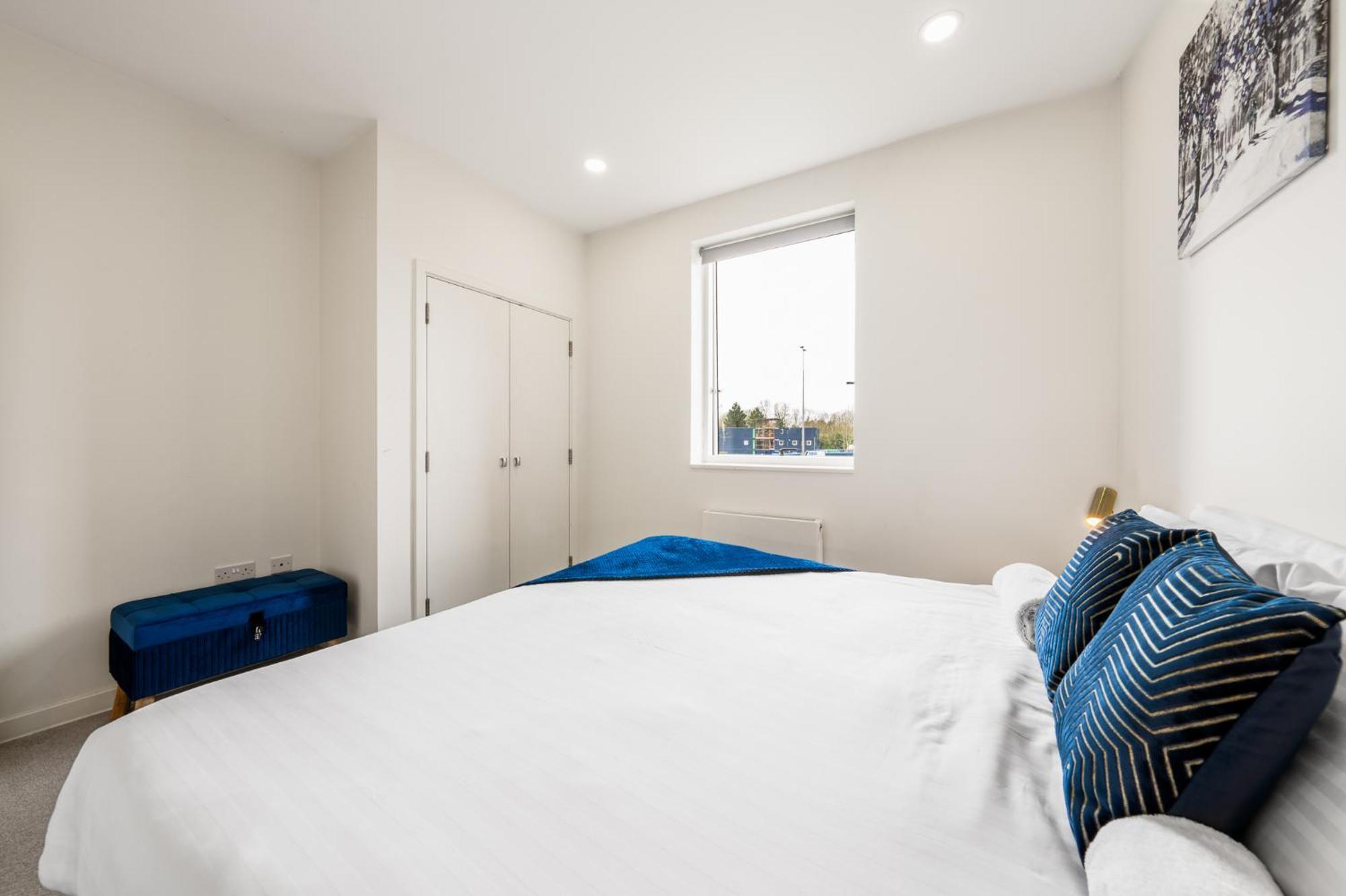 Luxury 1 Bedroom Serviced Apartment With Roof Terrace & Gym Stevenage Exteriér fotografie