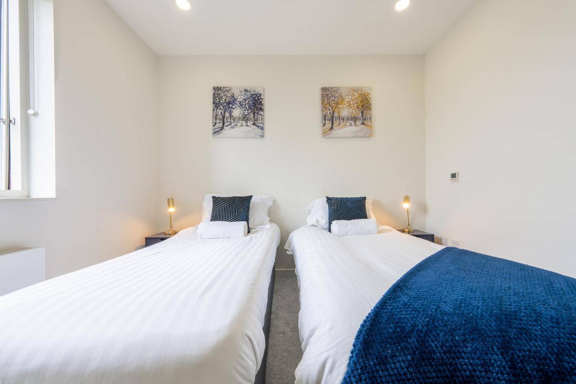 Luxury 1 Bedroom Serviced Apartment With Roof Terrace & Gym Stevenage Exteriér fotografie