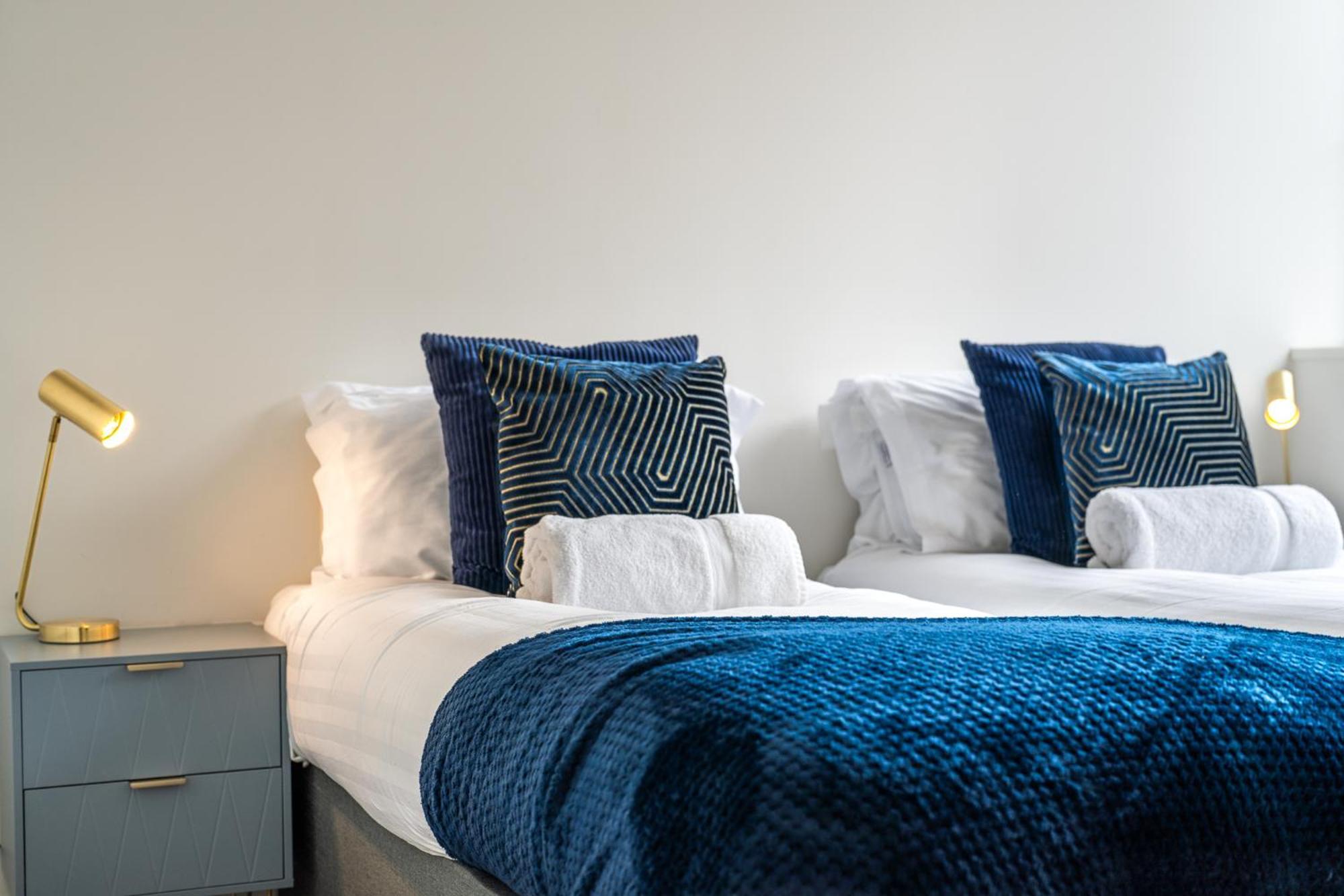 Luxury 1 Bedroom Serviced Apartment With Roof Terrace & Gym Stevenage Exteriér fotografie
